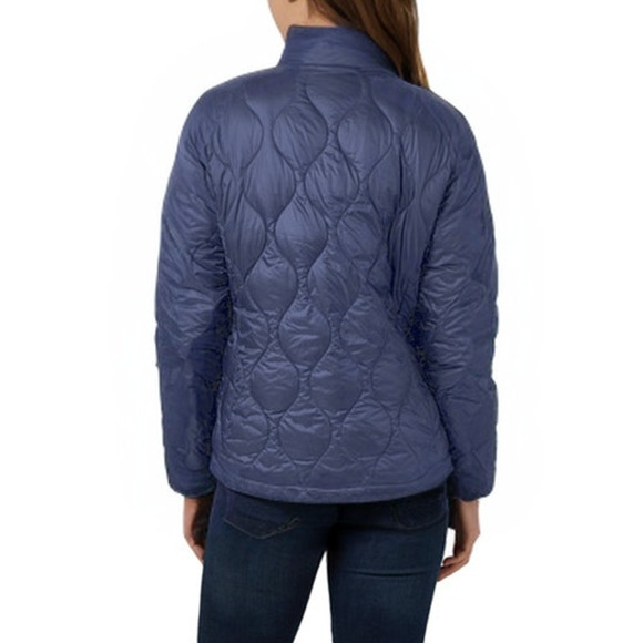 NWT 32 Degrees Women's Lightweight Down Packable Jacket Blue S - Picture 2 of 9